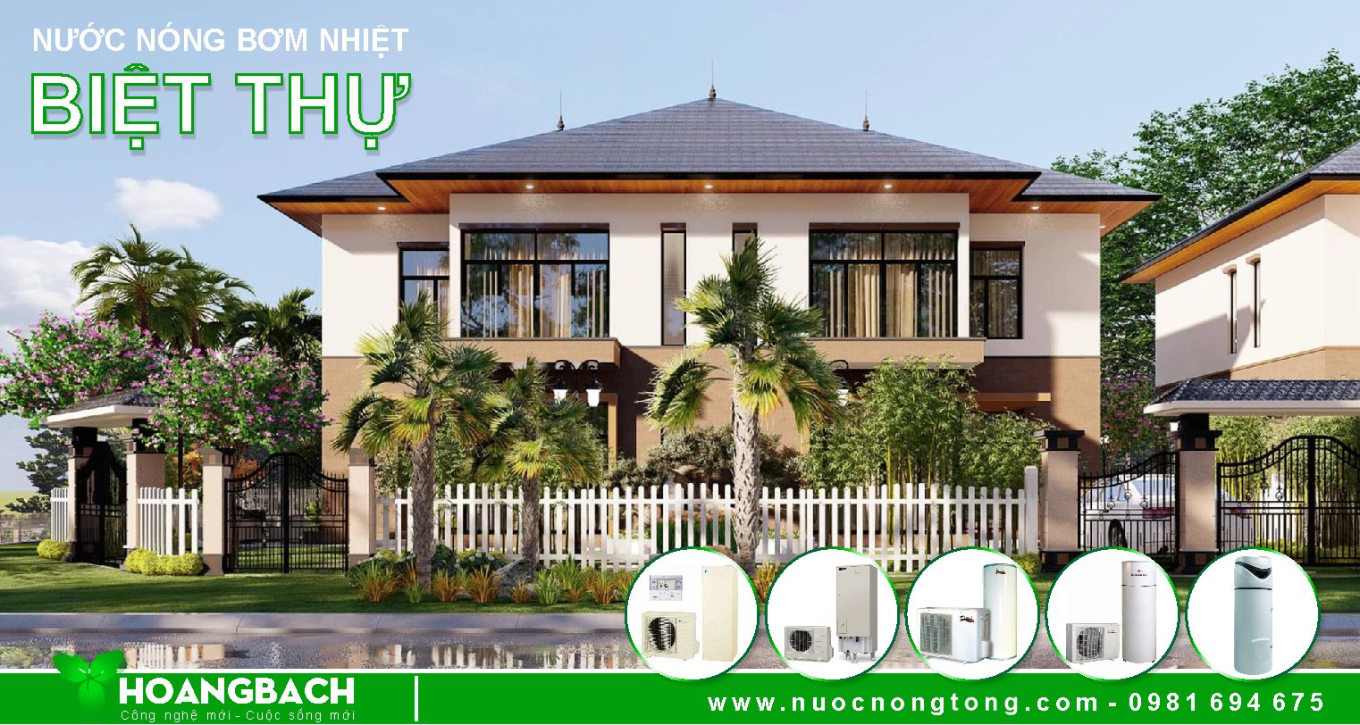 Cung cấp, lắp đặt Máy nước nóng Bơm nhiệt chính hãng tại Hải Dương