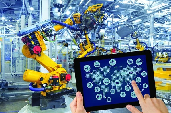Ứng dụng công nghệ IoT trong ngành công nghiệp sản xuất