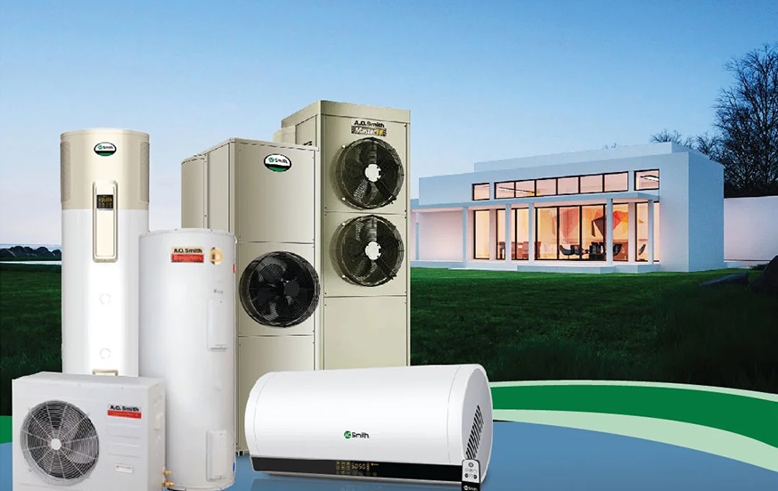 Giải pháp Nước nóng trung tâm Bơm nhiệt cho Biệt thự