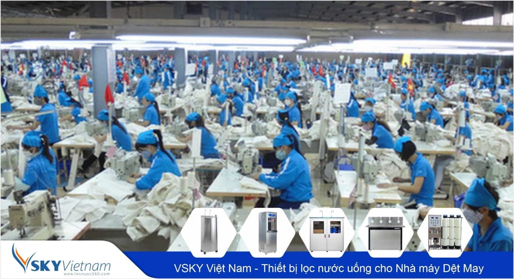 Giải pháp lọc nước uống trực tiếp cho Công nhân sản xuất