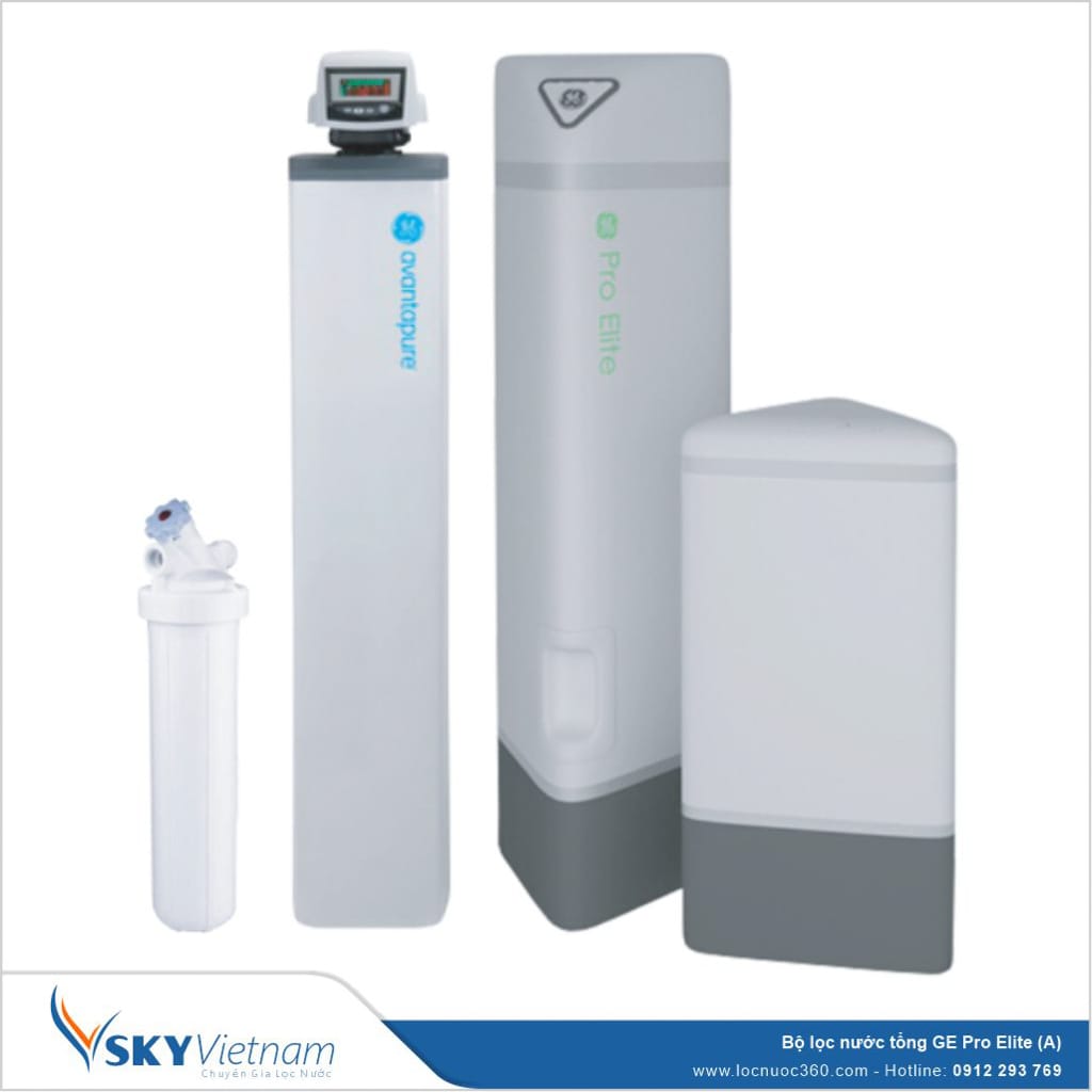 Bộ lọc nước tổng Pentair GE Pro Elite (A) Lọc nước Công nghiệp và Dân
