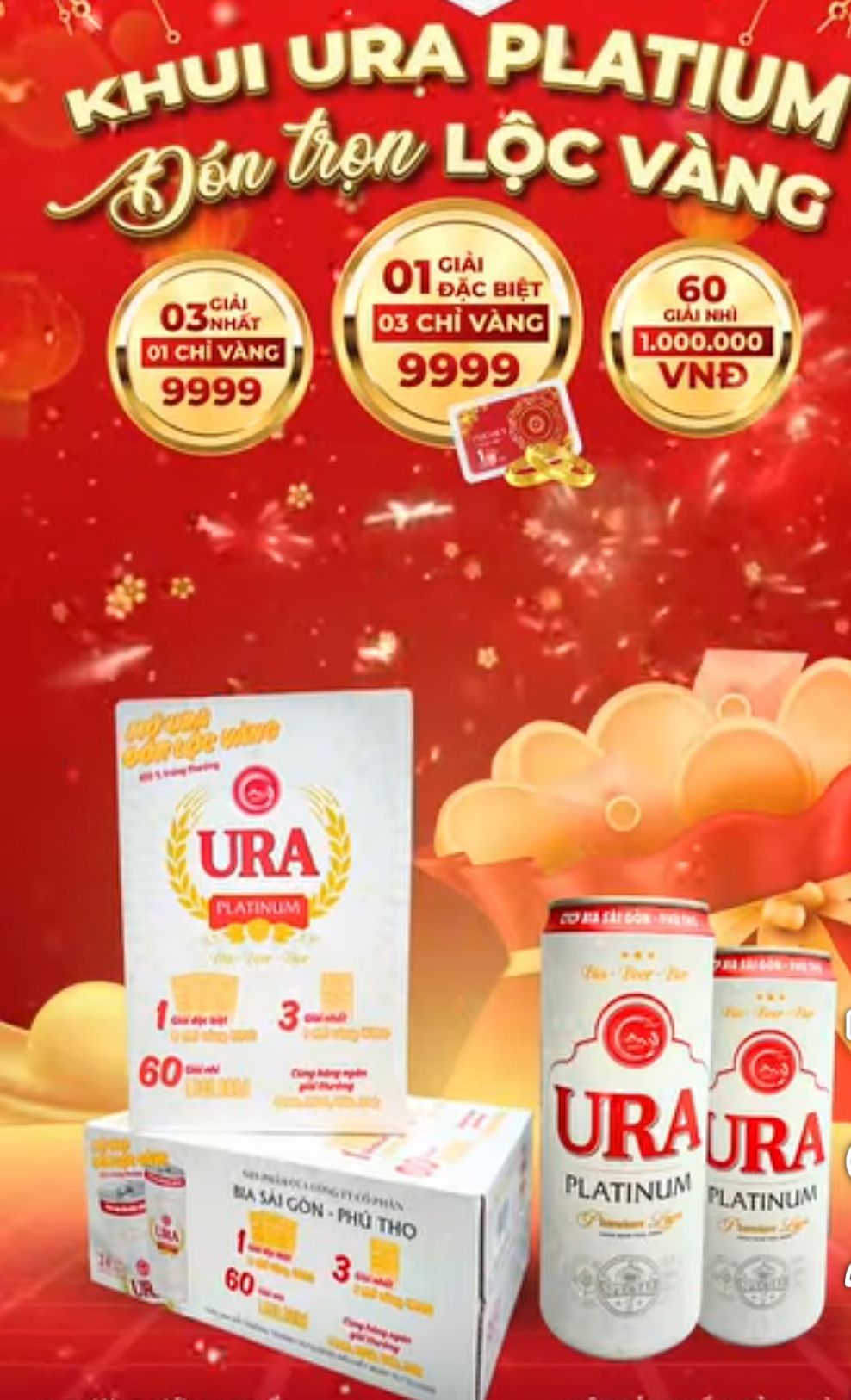 Khui URA Platinum - Đón trọn lộc vàng