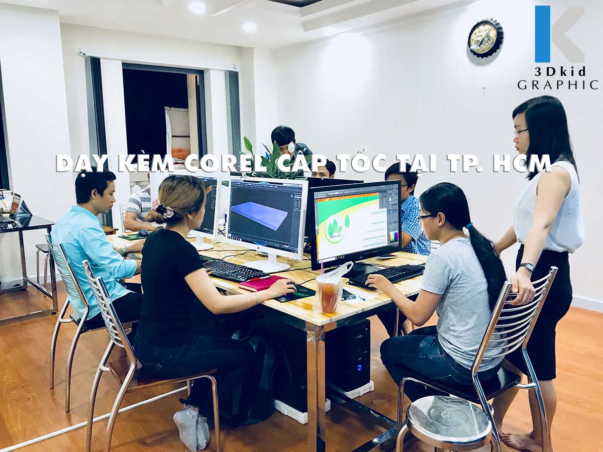 DẠY KÈM COREL HCM | DẠY COREL CẤP TỐC NGẮN HẠN TẠI TP.HCM