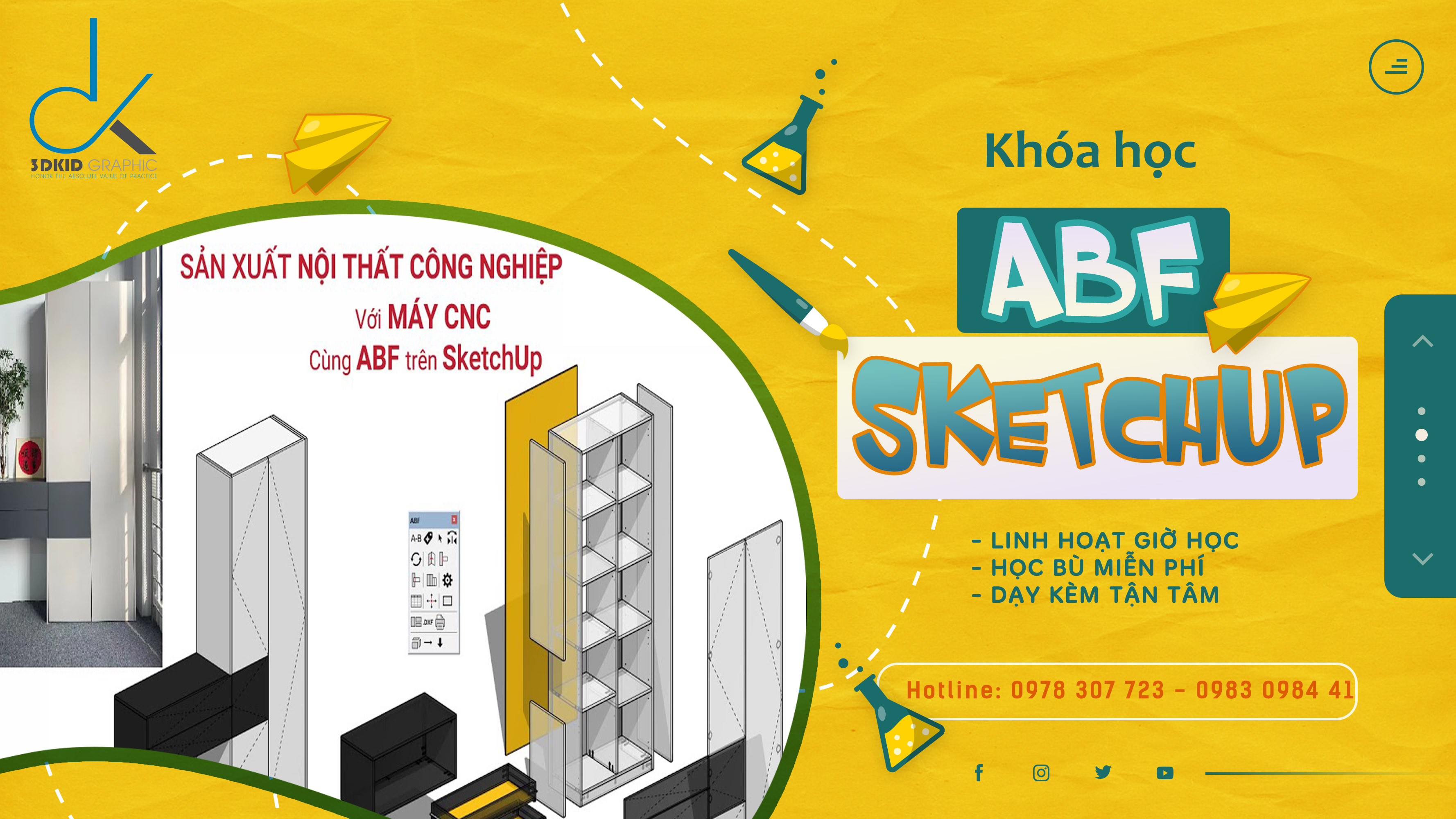 KHÓA HỌC ABF_SKETCHUP CẤP TỐC CHO NGƯỜI MỚI BẮT ĐẦU TẠI TP.HCM