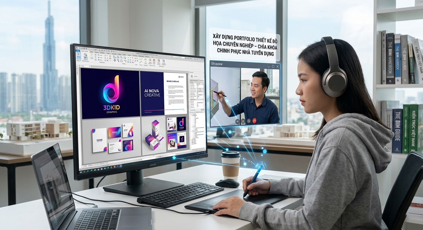 Khóa Học Thiết Kế Đồ Họa Online 1 Kèm 1 | Làm Chủ AI Đồ Họa 2026