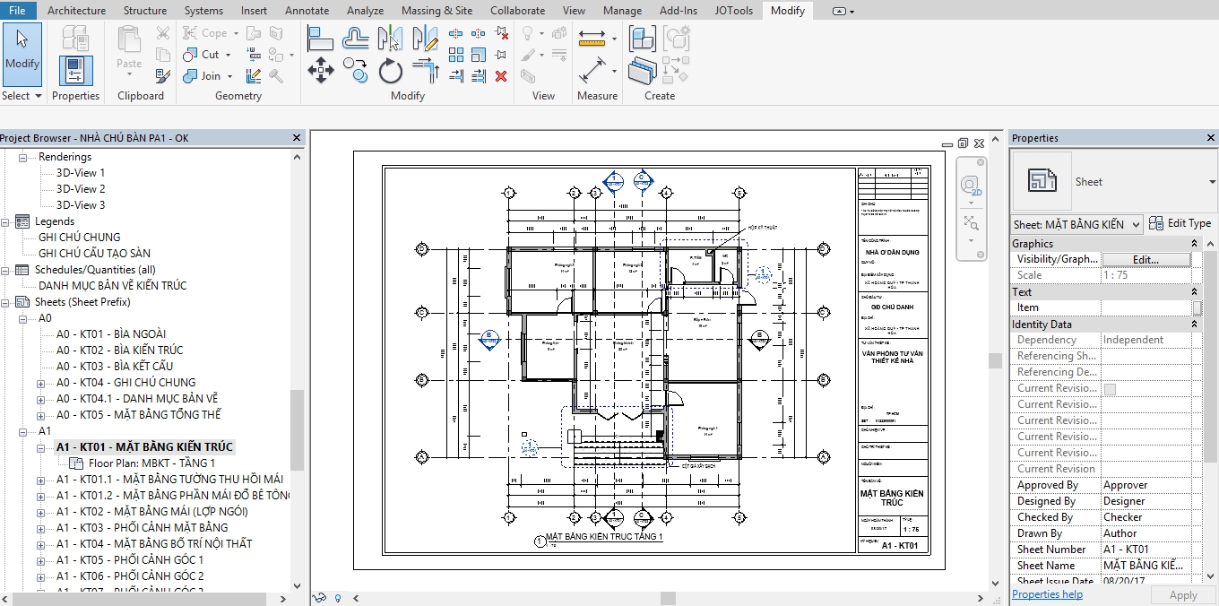 Học Revit Cơ Bản