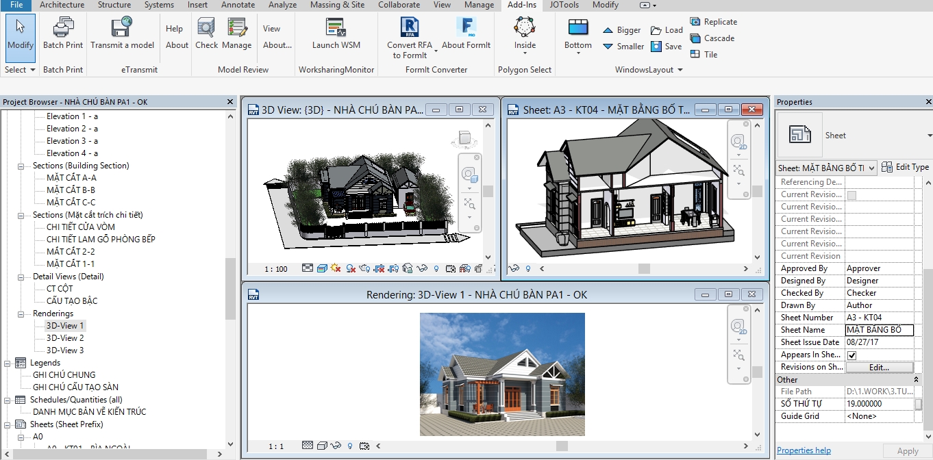 Học Revit Cơ Bản