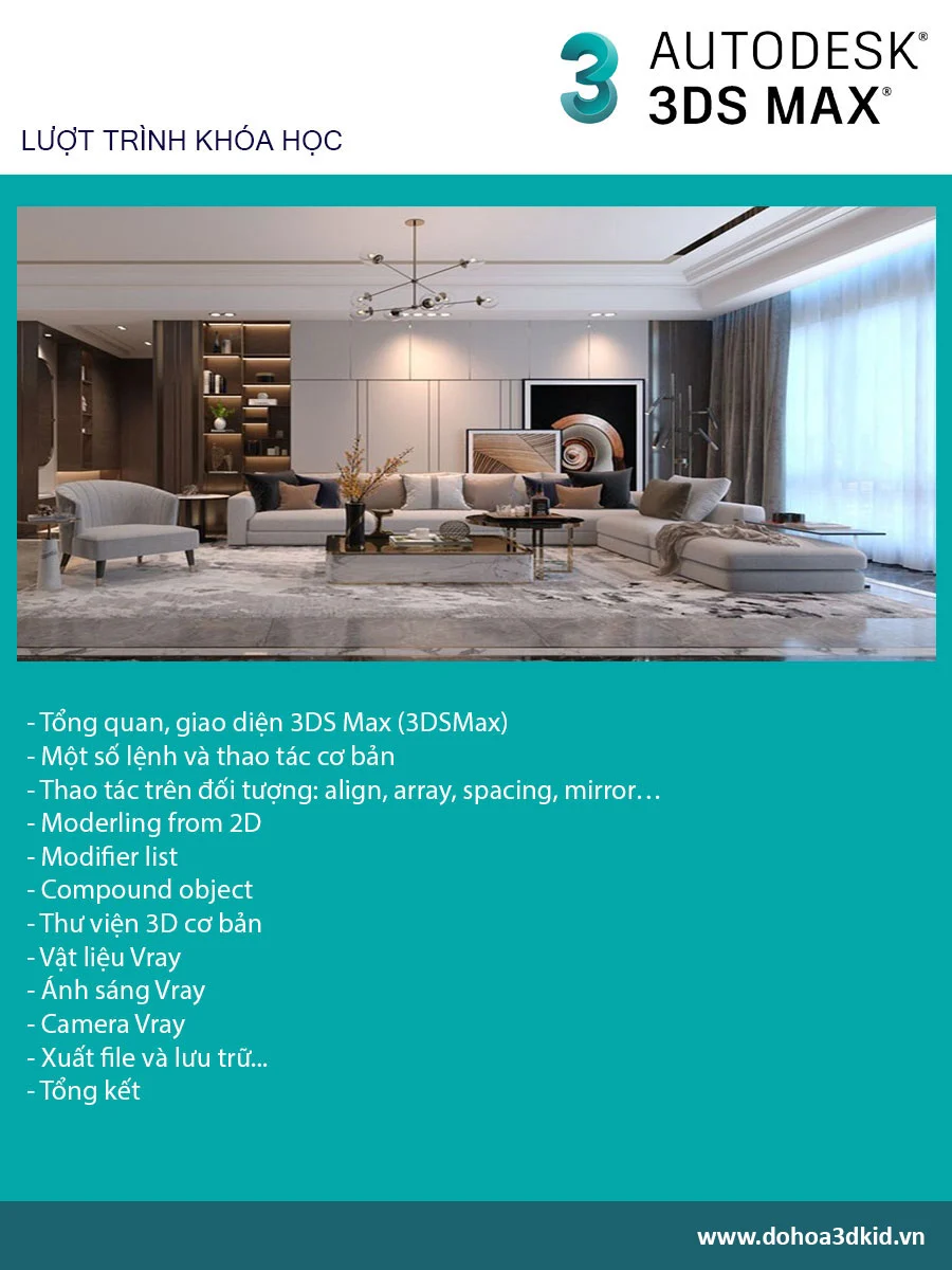 khóa học 3dsmax tphcm 