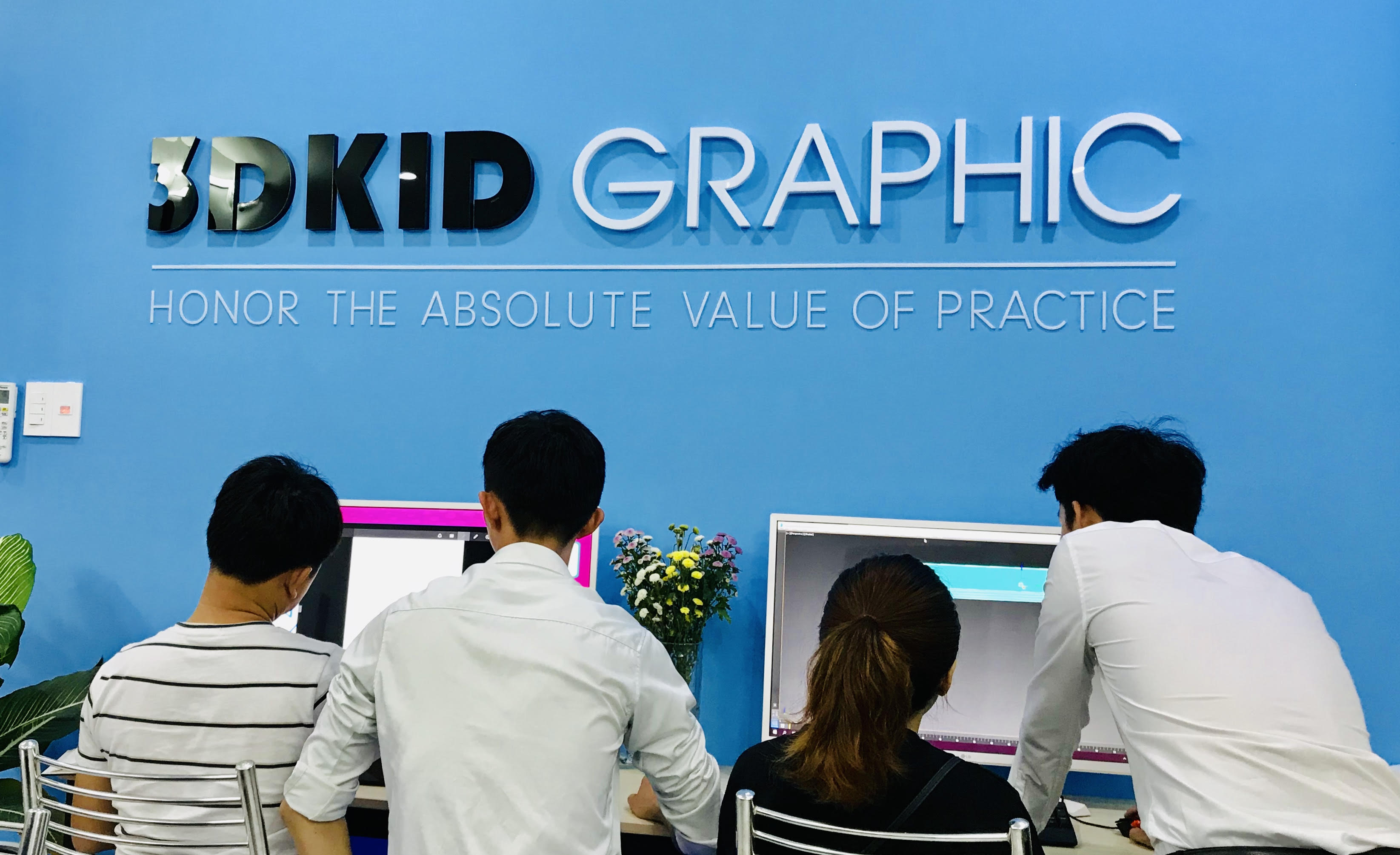 Quy trình đăng ký và cam kết hỗ trợ trọn đời từ 3DKID Graphic