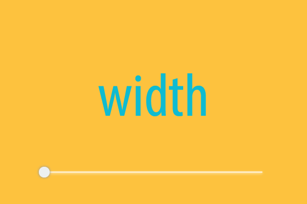 Width