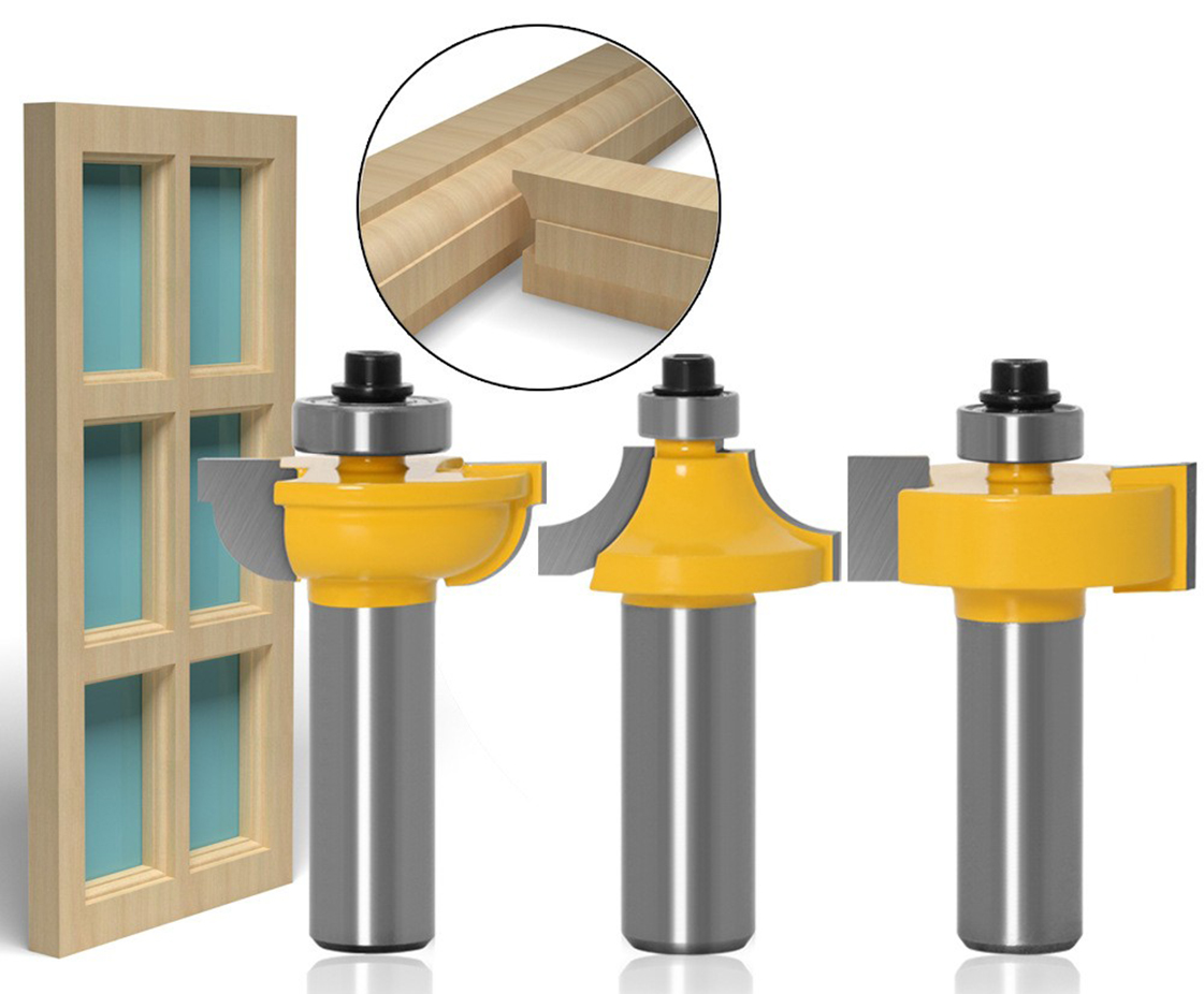 3 loại mũi soi viền gỗ, phào chỉ làm cửa gỗ chuyên dụng