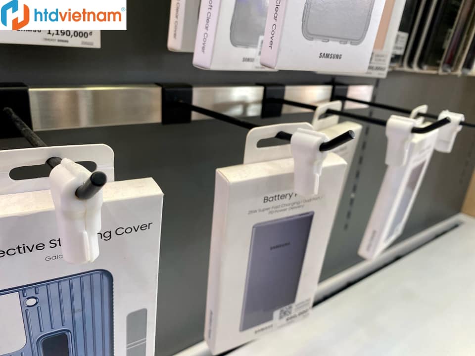 KHÓA CHẶN ĐẦU MÓC TREO. Hiệu quả chống trộm khi trưng bày sản phẩm