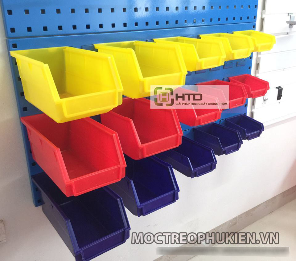 Khay đựng linh kiện nhựa cho bảng treo dụng cụ cơ khí