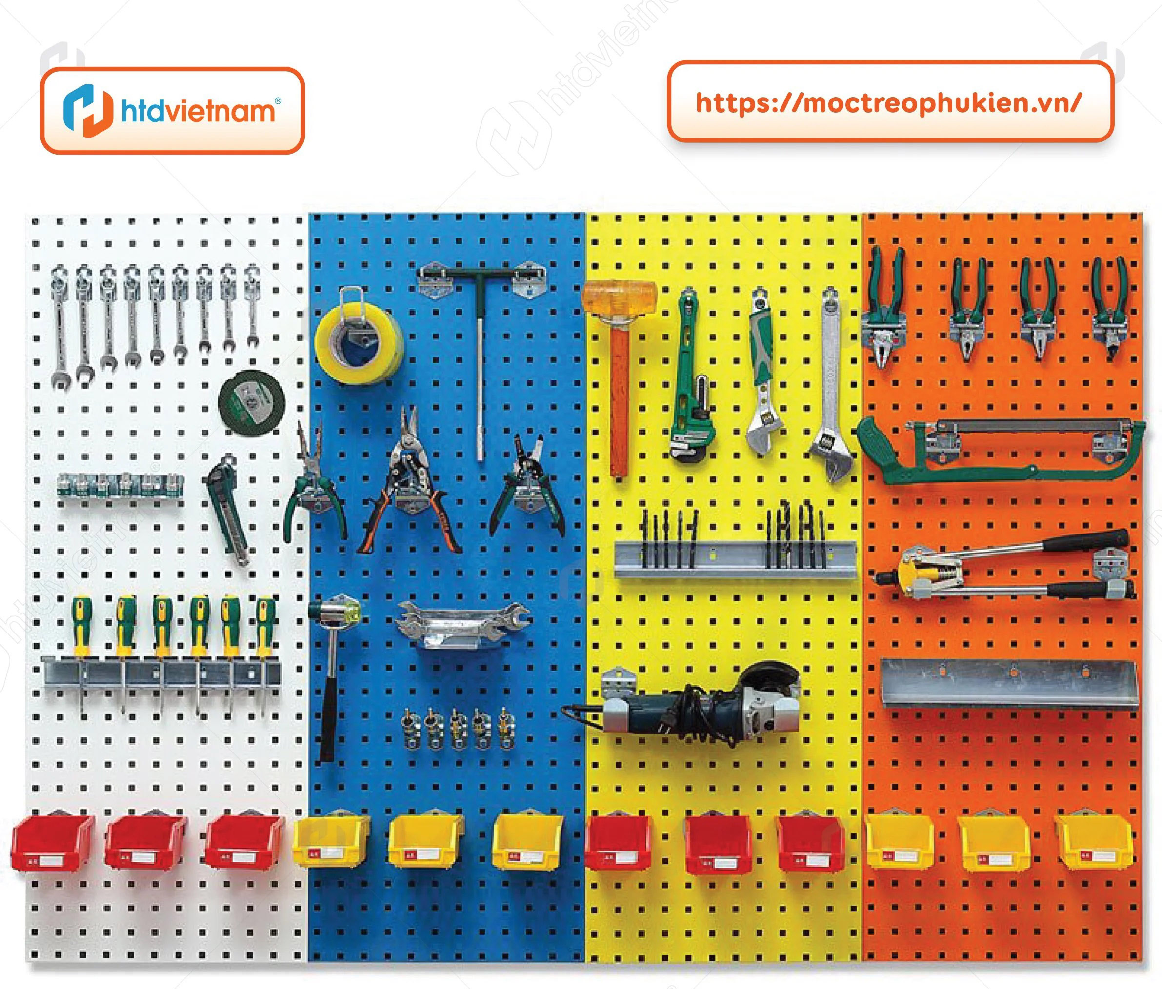 Xu hướng sử dụng bảng treo dụng cụ cho gara, xưởng sửa chữa hiện nay