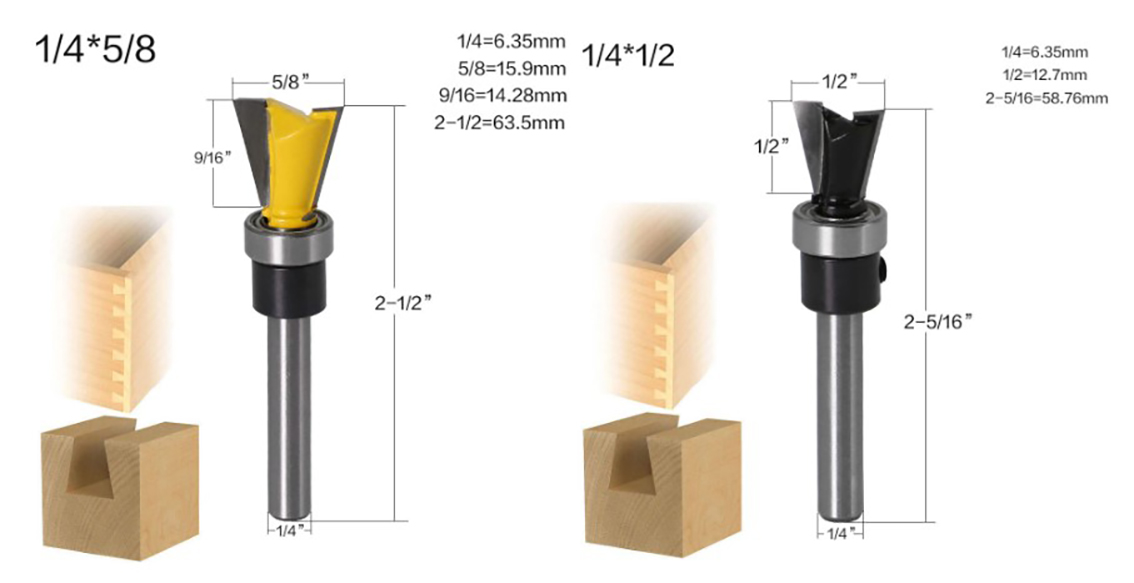 3 loại dao phay mộng đuôi yến thông dụng nhất hiện nay