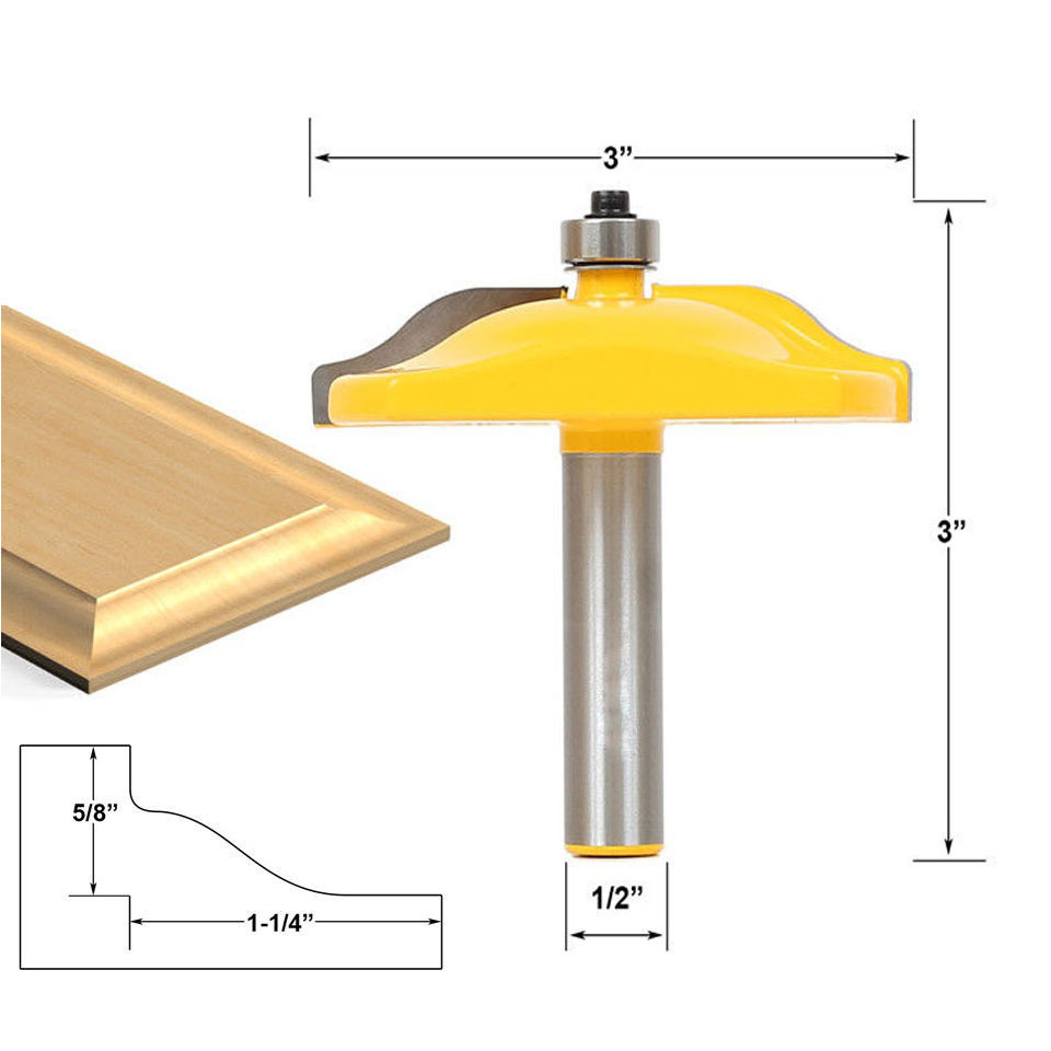 Mũi soi gỗ cắt tỉa cạnh ghép mộng làm cánh cửa tủ bếp