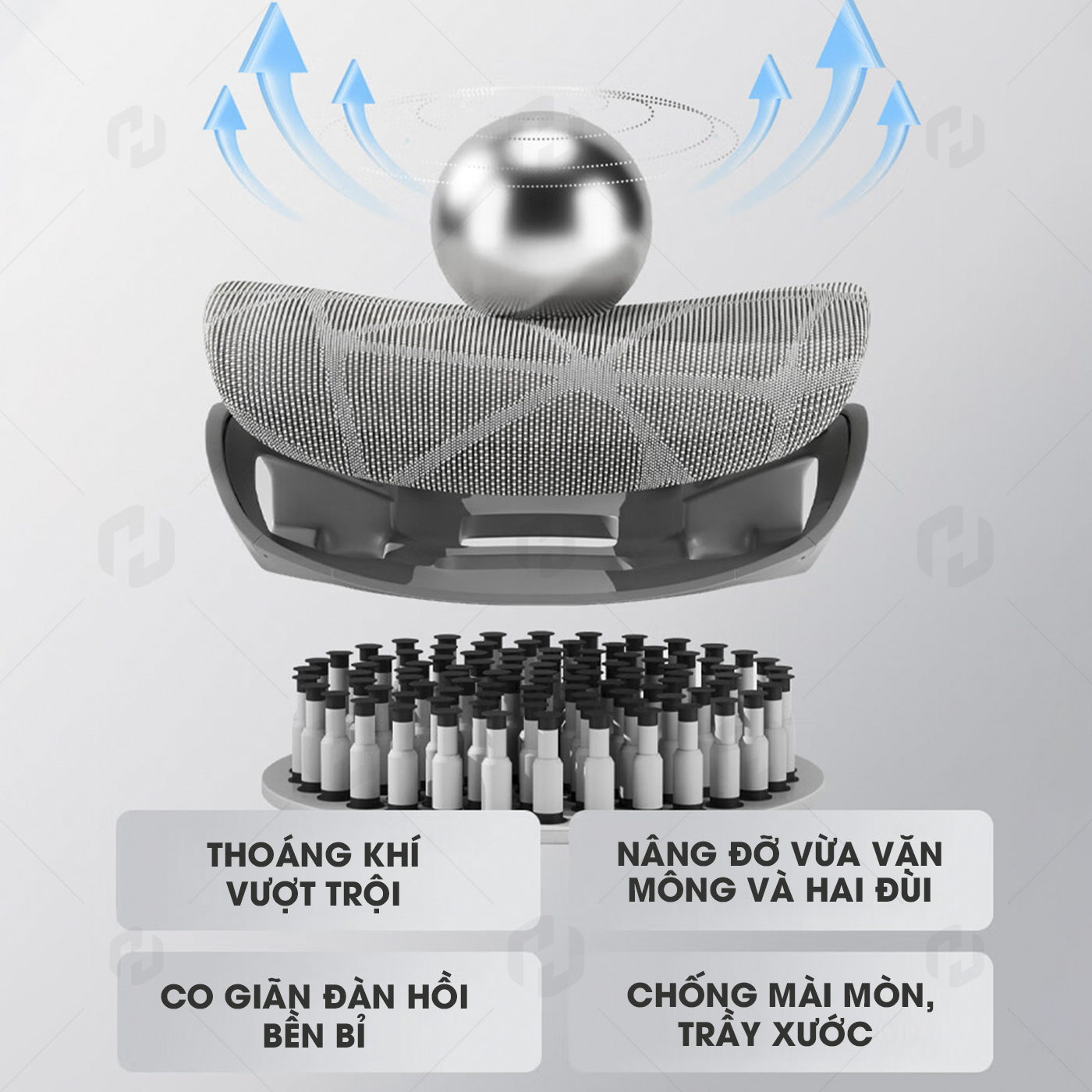 Ghế công thái học HTD-927