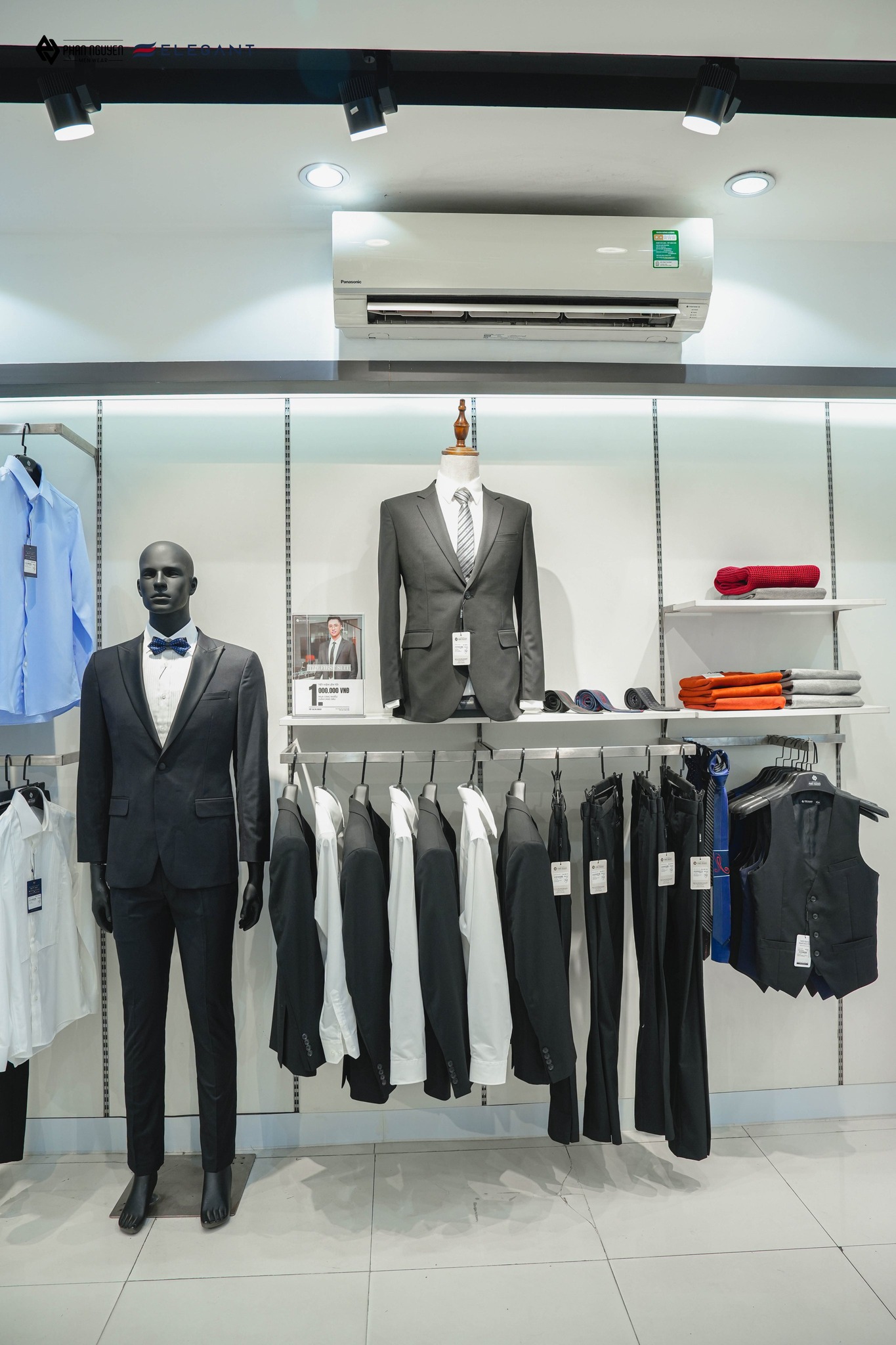 thanh ray gắn tường