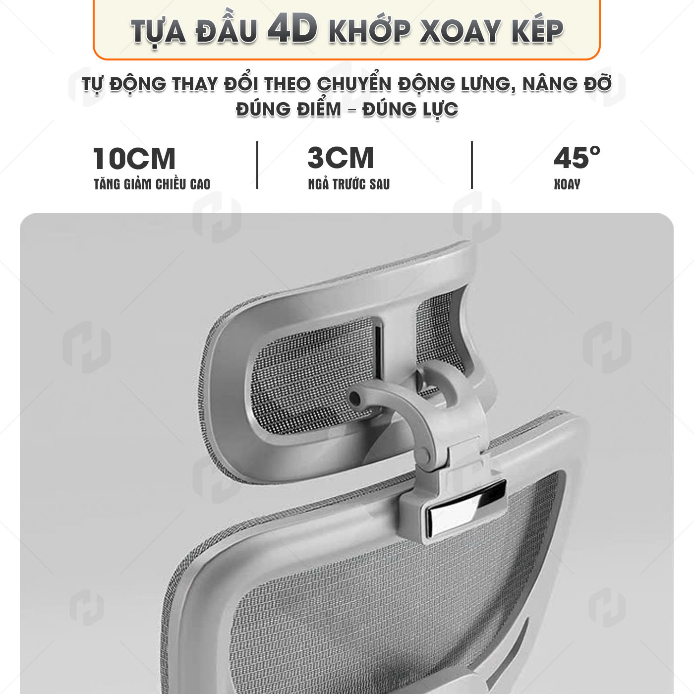 Ghế Công Thái Học HTD-909