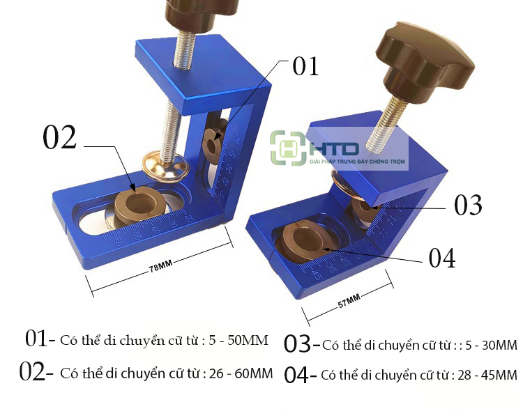 Bộ cữ ốc cam