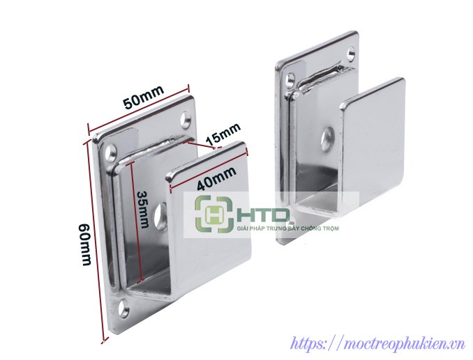 cốc đỡ gắn vào thanh tường