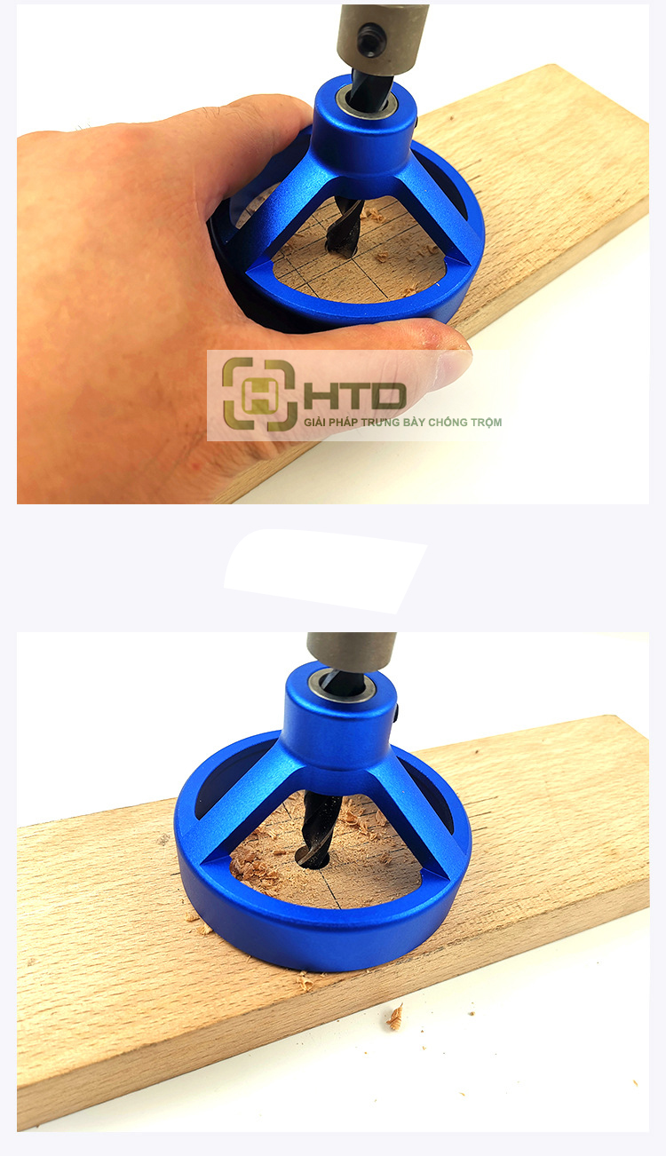 Cữ định vị lỗ khoan thẳng , đục lỗ tròn