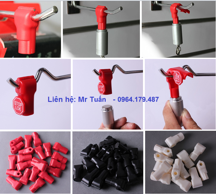 khóa chặn đầu móc chống trộm