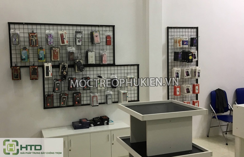 khung lưới treo phụ kiện