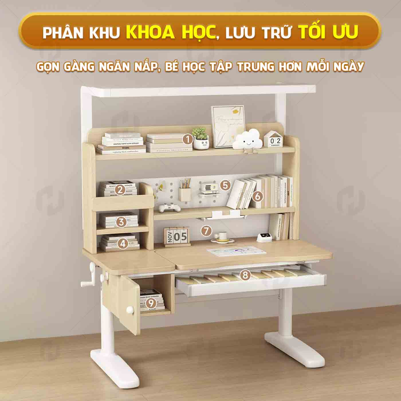 Bàn học sinh thông minh LX120