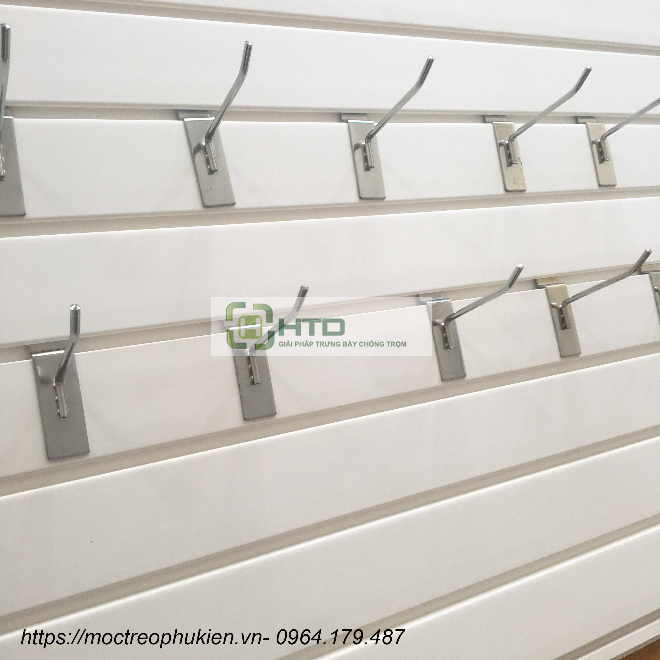 Tấm slatwall PVC