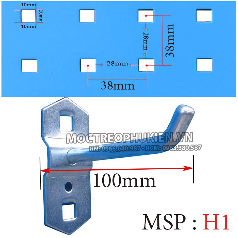 Móc treo dụng cụ cơ khí H1