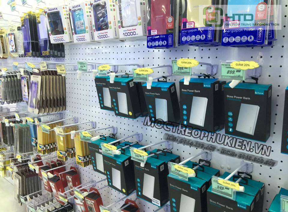 kệ treo phụ kiện đột lỗ