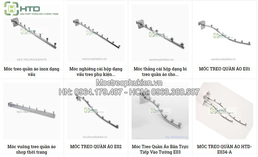 móc treo quần áo