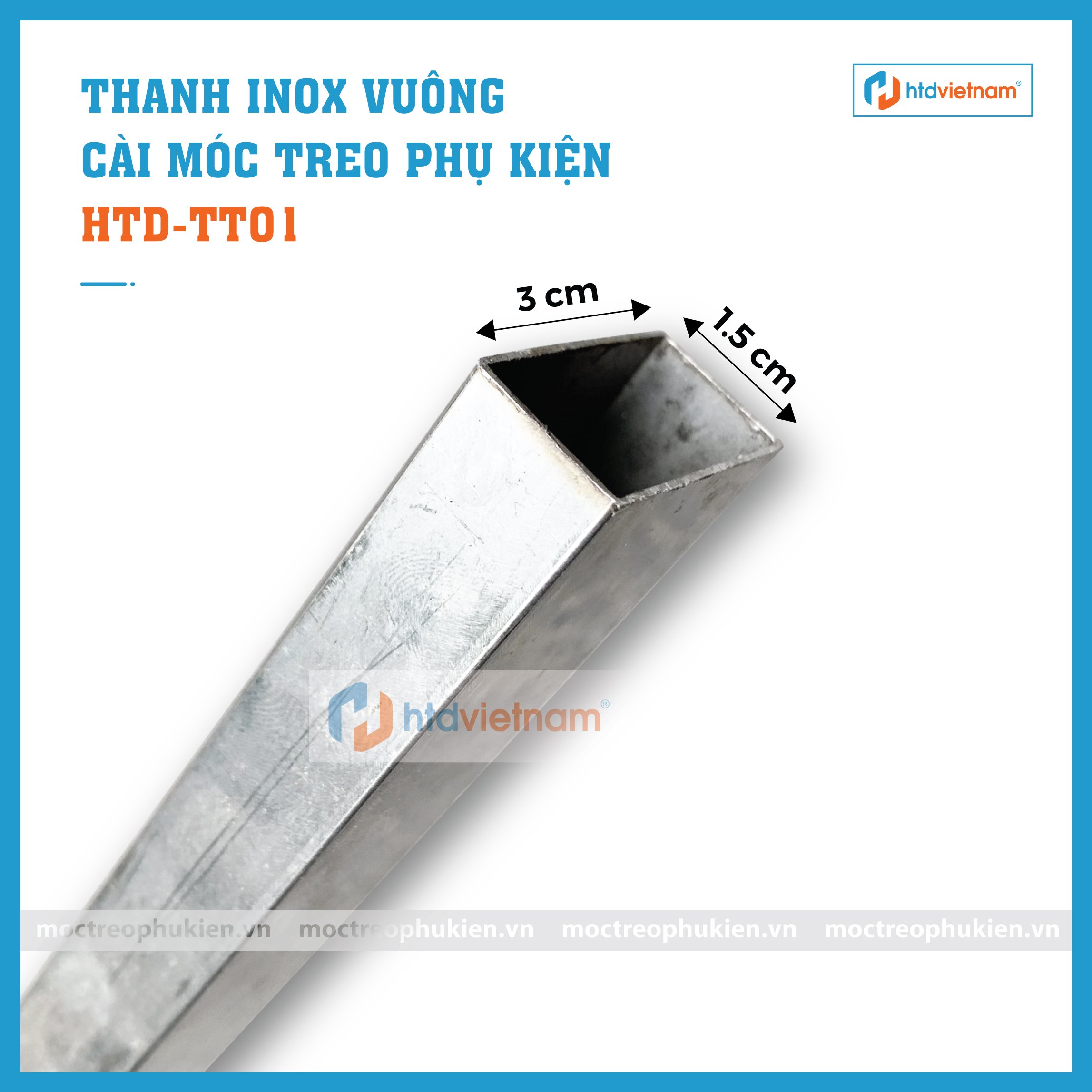 thanh hộp inox