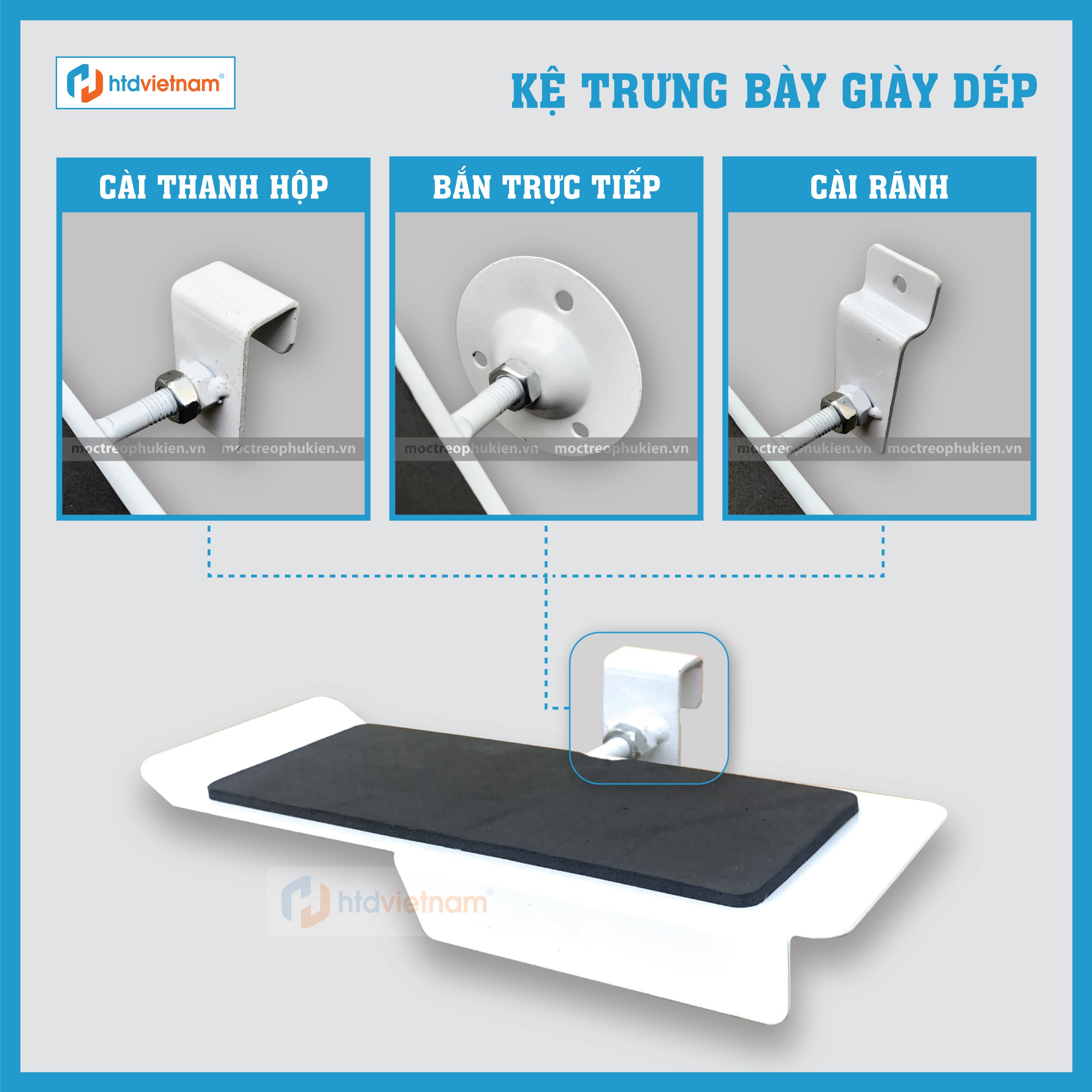 kệ trưng bày giày