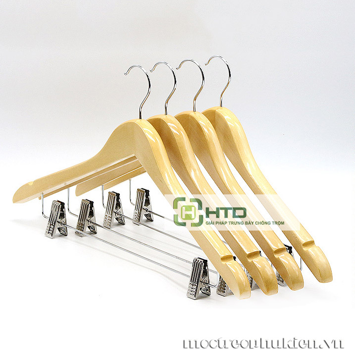 móc gỗ treo áo váy
