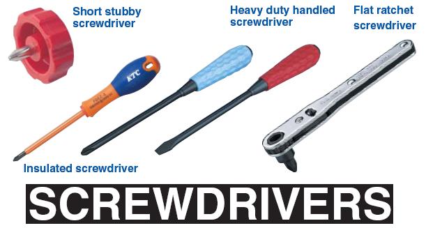 Cách lựa chọn các loại tô vít của Kyoto Tools - KTC