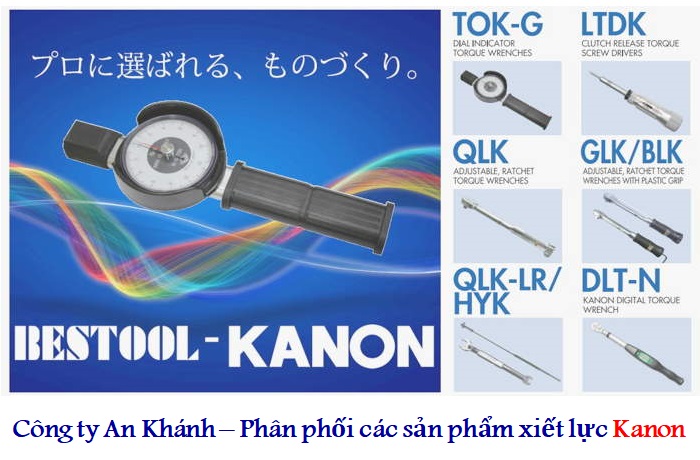 Dụng cụ xiết lực Kanon - xiết ốc vít đúng lực