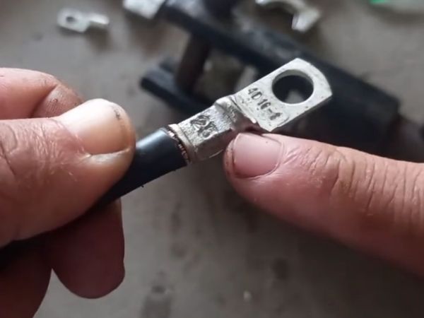 Kiểm tra mối bấm sau khi hoàn thành