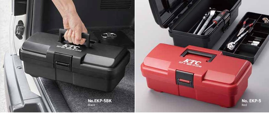 Hộp đựng EKP-5BK, màu đen, mới ra mắt, KTC EKP-5BK