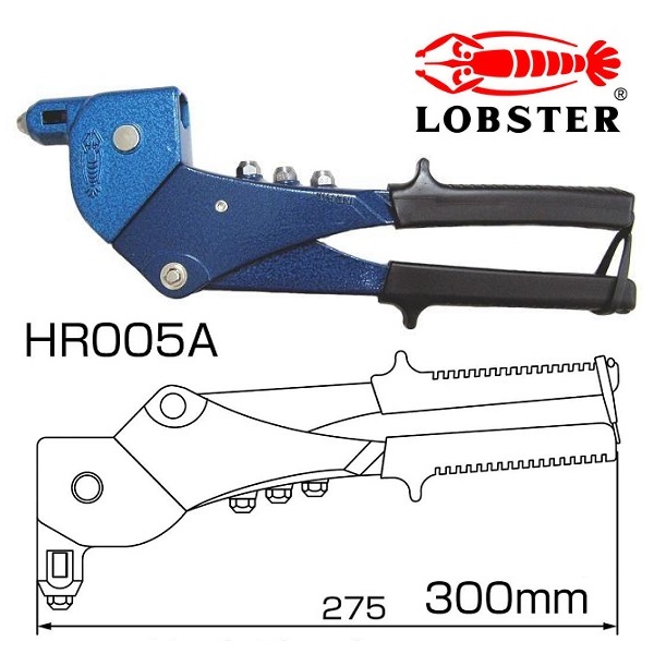 Kìm rút rive, hàng Lobter nhâp khẩu, kìm rút đinh tán 3.2mm, Lobter 4.0mm