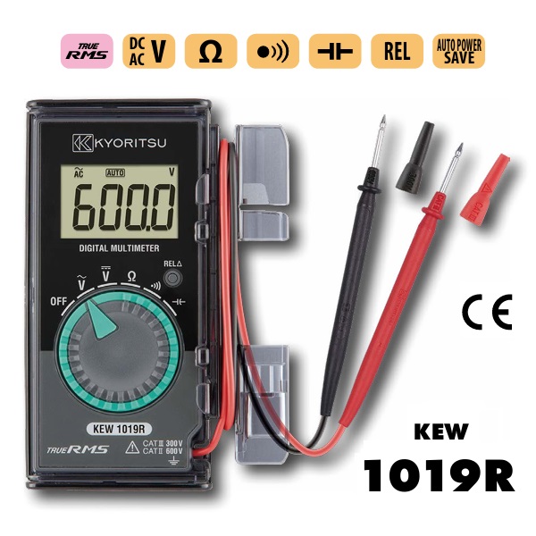 Đồ hồ đo điện đa năng, bỏ túi, K1019R, KEW 1019R
