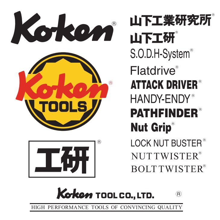 Thương hiệu Koken, Koken Trademarks, 