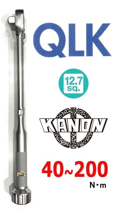 Cờ lê lực Kanon, Kanon N200QLK, 40-200Nm, đầu nối 1/2 inch