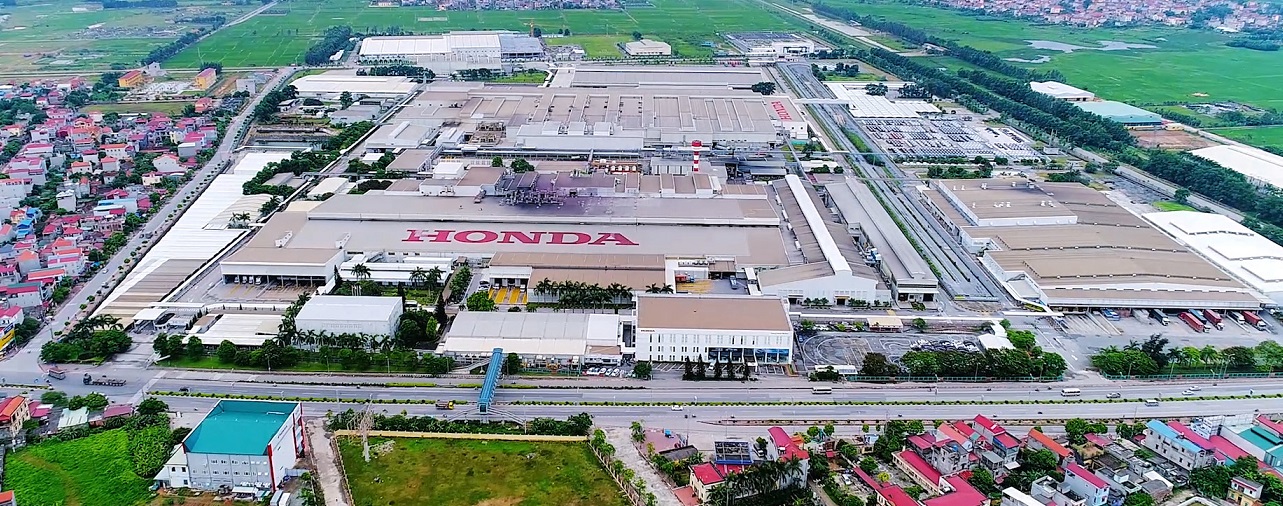 Nhà máy Honda Vĩnh Phúc, nhà máy sản xuất ô tô của Honda, nhà máy