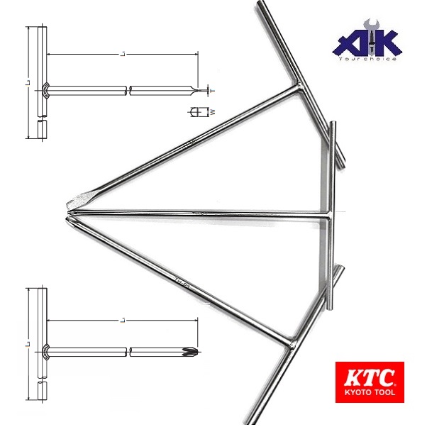 Tay vặn chữ T, tay chữ T mũi 2 cạnh, tay chữ T mũi 4 cạnh