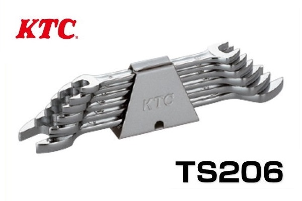 Bộ cờ lê 2 đầu mở, bộ cờ lê mở KTC, KTC TS206