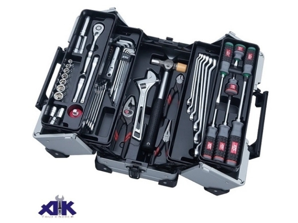 Bộ dụng cụ cầm tay KTC Nhật dùng để tháo lắp các chi tiết xe máy