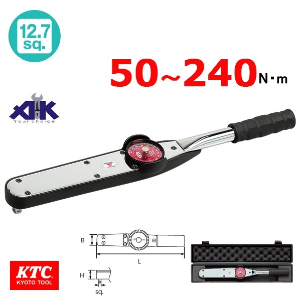 Cờ lê lực kim chỉ KTC CMD243 - Cần xiết lực kim chỉ | Dụng cụ KTC