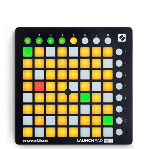 Novation Launchpad Mini MK2 - Compact USB Grid Controller for Ableton Live (Kèm Key Ableton Live)